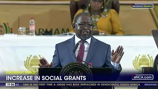 2024 Budget Speech | Social grants get an increase and no increase in general fuel levy