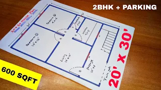 20x30 House Design || Plan With Elevation || Home Design And Decore