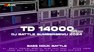 DJ BATTLE SUMBERSEWU JINGLE MA AUDIO || versi TD 14000 SPL •DJ BASS NGUK MA• #maaudiolawang