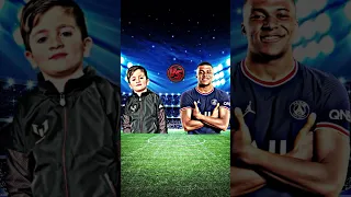 Thiago Messi VS Attackers 😍🔥(Ronaldo, Messi, Ronaldo Junior)😈💥