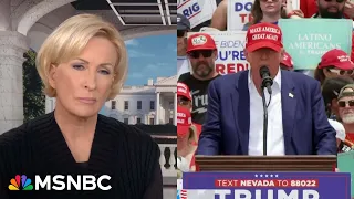 'Some would call that completely unfit': Mika reacts to Trump's teleprompter-free speech