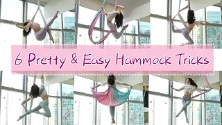 Aerial Hammock Dance - 6 pretty & easy hammock tricks (beginner to intermediate levels)