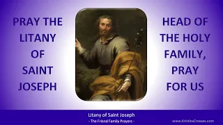 Pray the Litany of Saint Joseph