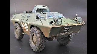 M706 Armored Commando Car Vietnam Army Military Police 1/35 Scale  Model Kit Build and Weathering