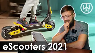 My TOP PICKS for POWERFUL eSCOOTERS coming 2021