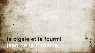 La minute de poésie : La Cigale et la Fourmi [Jean de La Fontaine]