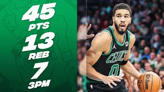 Jayson Tatum Heats Up For SEASON-HIGH 45 Points! 🍀 | November 20, 2023