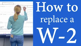 How to get a W-2 IRS form W2.  What to do if your w2 is lost or missing