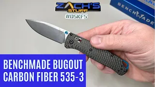 Unboxing ~ Benchmade Bugout 535-3 (Carbon Fiber)