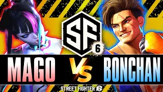 SF6 ▶ Mago (Juri) vs Bonchan (Luke) | Street Fighter 6