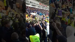 Blackpool V Millwall 2023  , The Family stand dancing b4 relegated.....