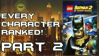 LEGO Batman 2 - Every Character Ranked PART 2