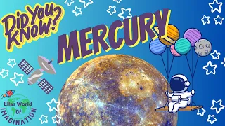 Planet Mercury Fun Facts For Kids! Explore The Solar System Together!