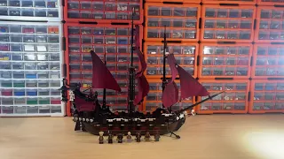 Lego Pirates of the Caribbean 4195 Queen Annes Revenge Showcase