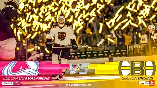 Colorado Avalanche vs Boston Bruins 12/3/2022 NHL 23 Gameplay