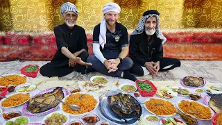 Iraqi VILLAGE FOOD DUCK and FISH! TRADITIONAL COOKING in Chibaish, Iraq!