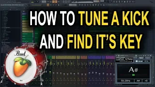 How To Tune A Kick Drum & Find It's Key In FL Studio