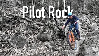 I see why ROCK is in this trail’s name! | Pilot Rock Trail | Pisgah National Forest