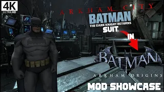 Batman TDKR suit in Arkham Origins Skin MOD Showcase (Batman Arkham City's The Dark Knight Returns)