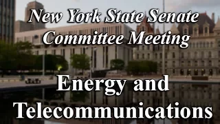 Senate Standing Committee on Energy and Telecommunications - 05/24/17