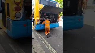 stagecoach south bus broken down 47554 at bognor high street #stagecoachbus #stagecoach #fyp