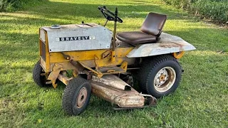 getting a 1969 gravely 432 running and mowing again