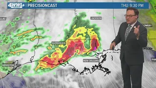 New Orleans Weather: Rounds of storms Thursday night through early Saturday