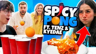 Spicy Cup Pong Challenge ft. Kyedae, TenZ