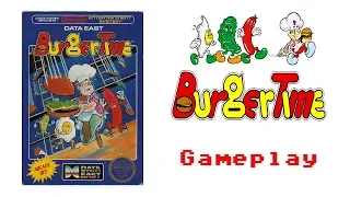 BurgerTime (NES) - Gameplay