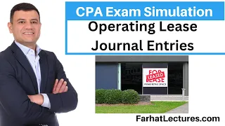 Operating lease CPA exam Simulation