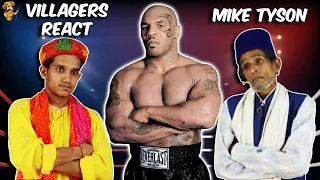 Villagers React To Mike Tyson's Epic Knockouts ! Tribal People React To Mike Tyson's Best Knockouts