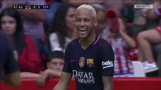 Neymar Jr vs Sporting Gijon 24 09 2016 Away 16 17 1080i HD