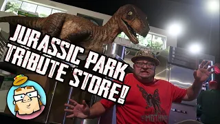 Jurassic Park Tribute Store and Mold-a-Matics at Universal Studios - Opening Day of "Evil Stuff"