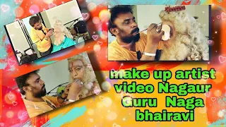 Makup artist naga guruvu gettapu video ...❤️ naga Bhairavi 🎥👌😊