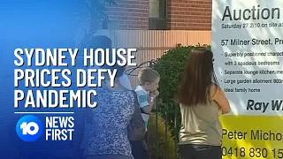 Sydney House Prices Hit Record High Despite COVID-19 | 10 News First