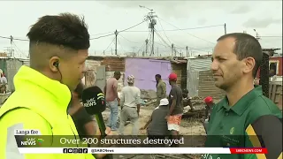 Cape Town Fires | Langa informal settlement ravaged by fire