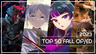 Top 50 Anime Openings/Endings | Fall Season 2023 | Group Rank