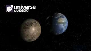 What If Ganymede Orbited Earth? Universe Sandbox ²