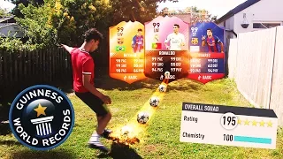 ATTEMPTING TO BREAK W2S 194 FUT DRAFT WORLD RECORD WITH FORFEIT FOOTBALL! - FIFA 17