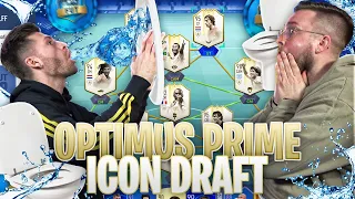 Wer muss KLO-WASSER trinken ...🤢😂 Optimus Prime ICON Fut Draft Battle !! FIFA 19