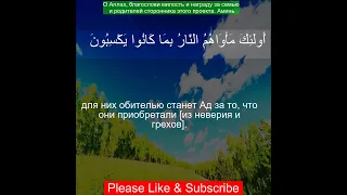 Коран Сура Юнус | 10:8  | Чтение Корана с русским переводом| Quran Translation in Russian