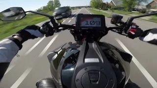 2020 KTM Superduke 1290 R 3th gear Power Wheelie!