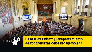 Caso Álex Flórez: ¿Comportamiento de congresistas debe ser ejemplar?