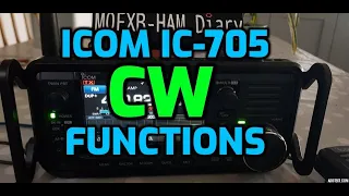 ICOM IC-705 CW Functions