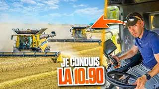 😱 XXL HARVEST - JE TESTE LA CR 10.90 EN DUO AVEC LA CR 9.90 (moisson de blé dur 2023) - Ouvrard SAS