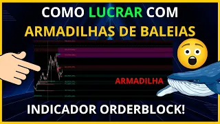 DESCUBRA OS SEGREDOS DAS 'BALEIAS' COM O INDICADOR ORDERBLOCK PARA CRIPTOMOEDAS