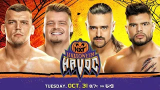 The Creed Brothers vs Angel Garza & Humberto Carrillo | NXT HALLOWEEN HAVOC NIGHT 2 | 31.10.2023