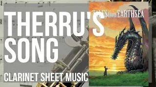 Clarinet Sheet Music: How to play Therru's Song (Tales from Earthsea) by Tamiya Terashima