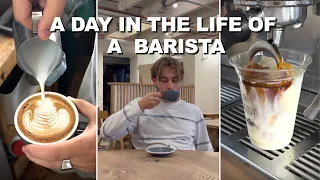 Cafe vlog | A day in the life of a London based barista