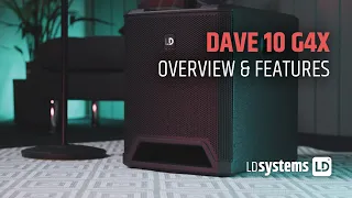 LD Systems DAVE 10 G4X - Compact 2.1 Powered Sound System